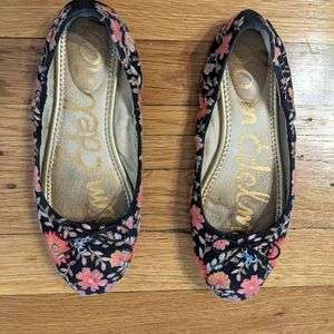Sam Edelman Felicia Floral Flats 7.5